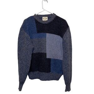 Shetland Man 100% Wool Sweater Size M